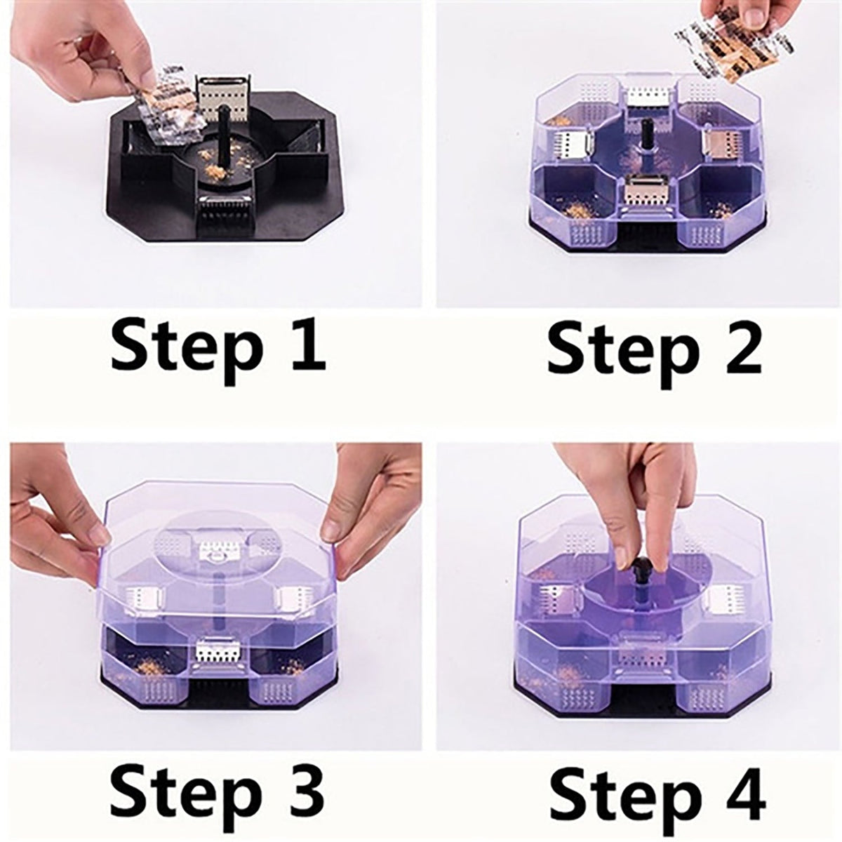 Cockroach Trap Box – Reusable Pest Killer for Home