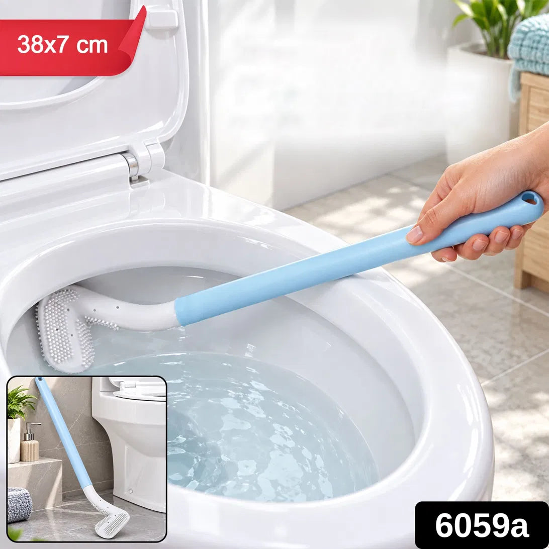 Golf shape toilet cleaner brush for bathroom.