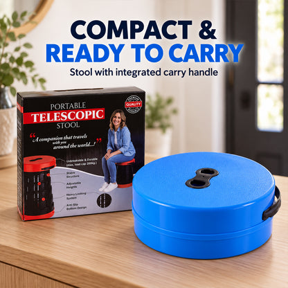 Retractable Folding Stool – Portable, Lightweight & Compact | Trekola