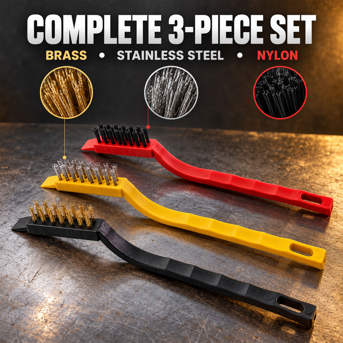 Mini Wire Cleaning Brush Set