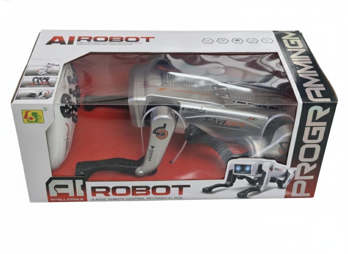 Advanced Intelligent AI Robot Dog Toy with Smart Remote Control