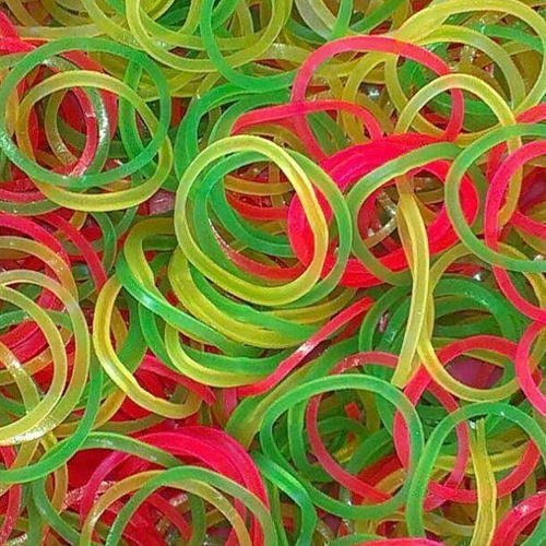 Strong & Reusable Rubber Bands: Multicolor for Office, Home & School