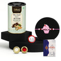 Cupcake Rakhi for Brother with Butter Scotch 96gm, Roli Chawal & Card, Pack of 5