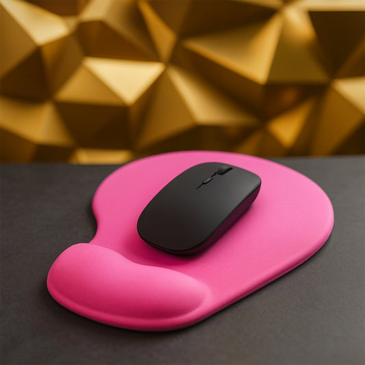 सभी प्रकार के बहुउपयोगी माउस पैड के लिए जेल माउस पैड के साथ आरामदायक सिलिकॉन माउस पैड (मिश्रित रंग)