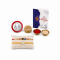 Rakhi Combo for Raksha Bandhan – Golden Pooja Kankavati Set