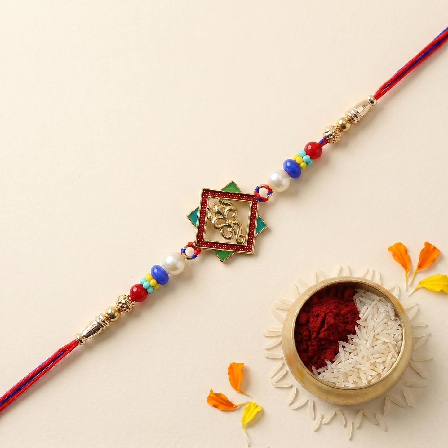 Rakhi for Brother with Blueberry Almond 96gm - Raksha Bandhan Gift Set, Pack of 7
