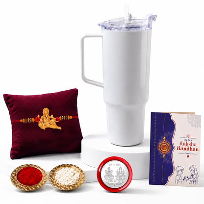Ganesha Multicolor Rakhi for Brother & Bhaiya with Travel | Pack of 5