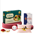 Mickey Rakhi for Brother with Butter Scotch 32gm, Roli Chawal & Card, Pack of 5