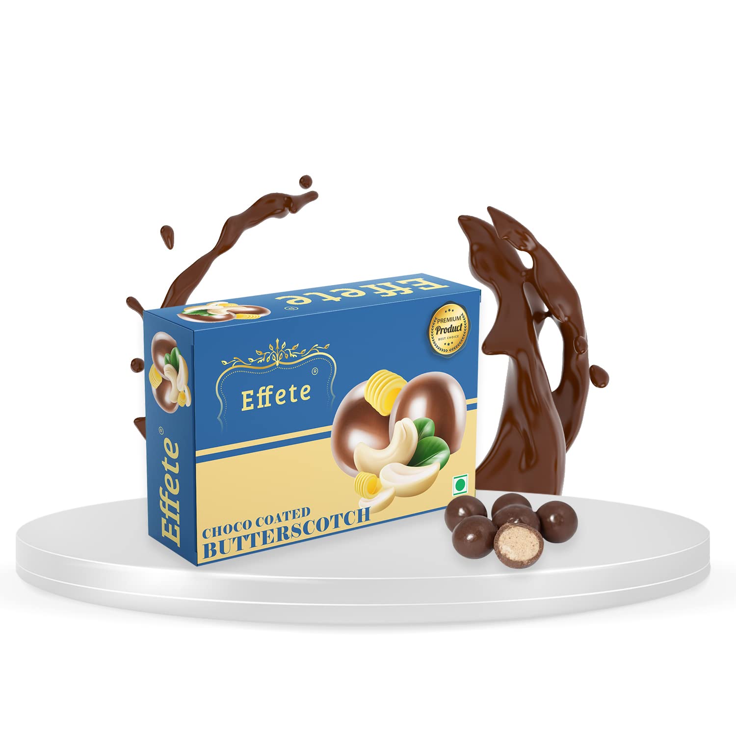 Bhai Bhabhi Rakhi Combo With Chocolate Butter Scotch 32gm With Pooja Coin & Greeting Card | Bhabhi Stylish Rakhi | Rakhi With Gift | Rakhi With Chocolates | Rakhi For Bhabhi | Lumba Bhabhi Rakhi (K1_453_BS32)