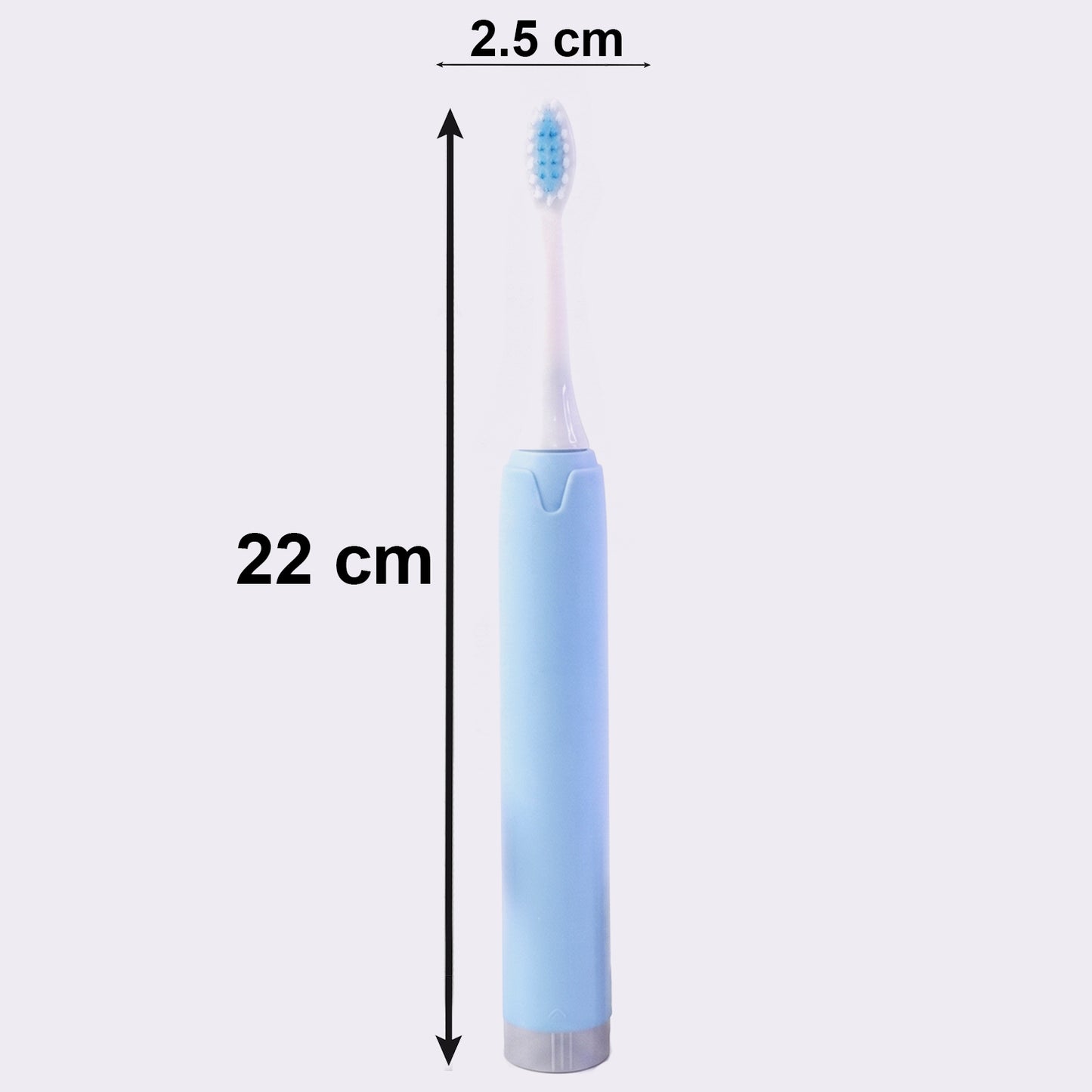 Electric Sonic Toothbrush Dimensions 22cm by 2.5cm