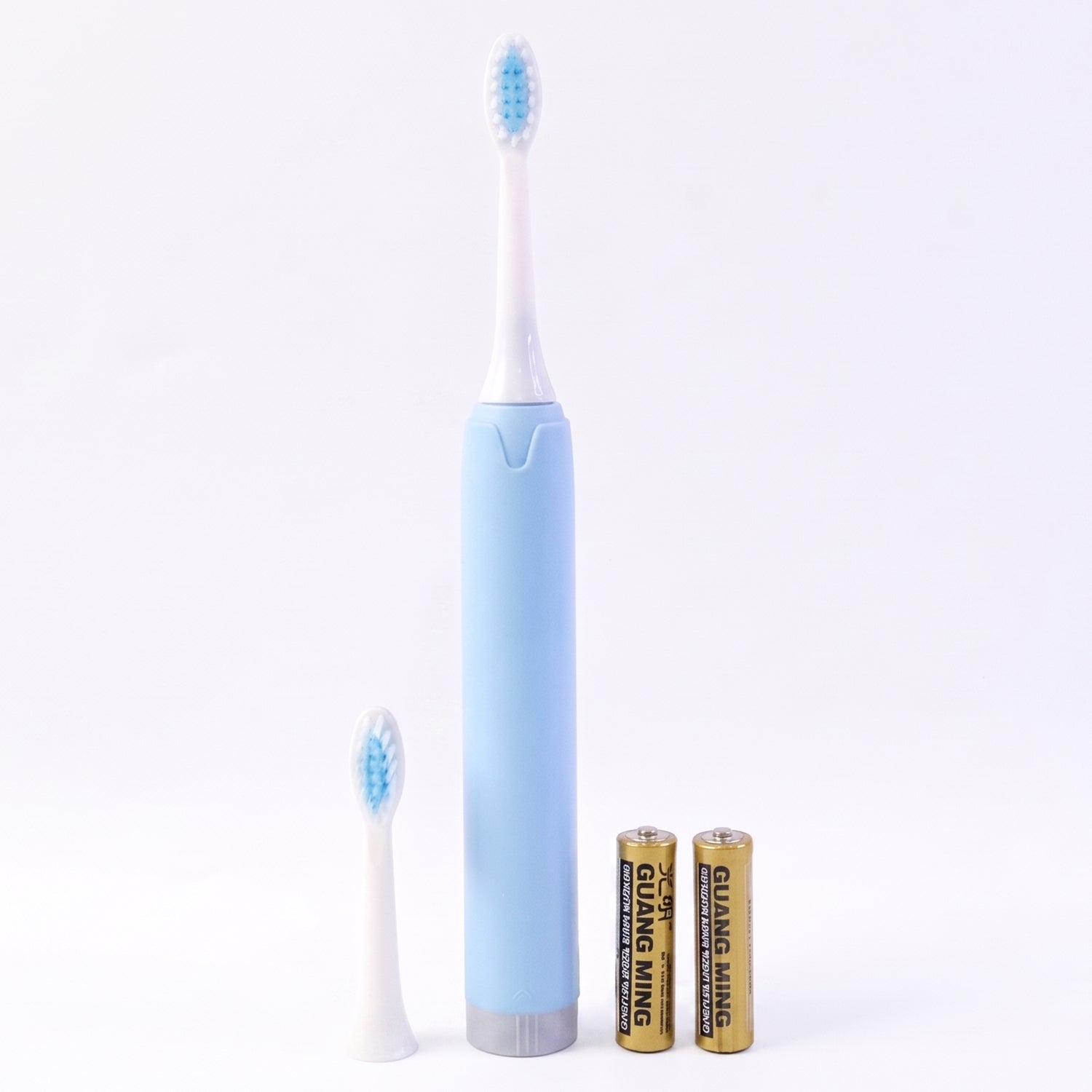 Electric Sonic Toothbrush with Extra Head and Included Batteries