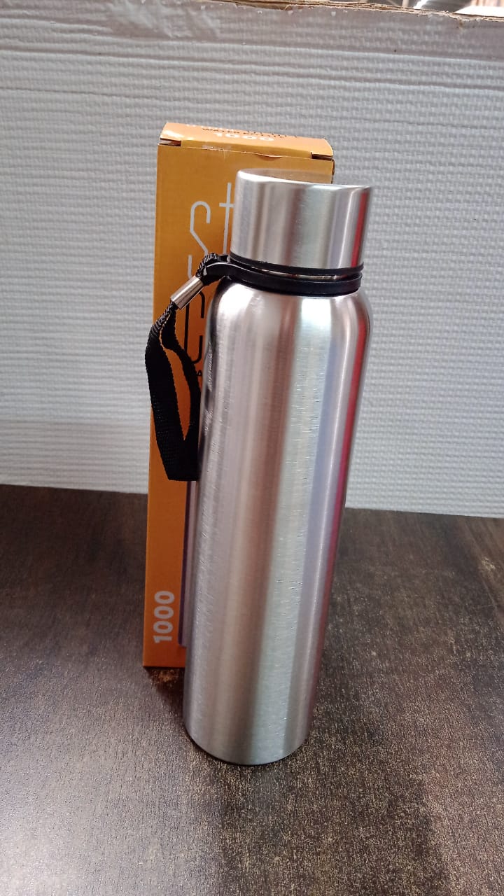 Nekza Stainless Steel Vacuum-Insulated Drink Water Bottle (1000 ML)