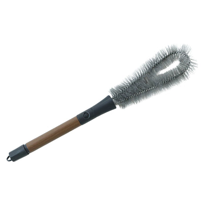 Wide loop head cleaning brush