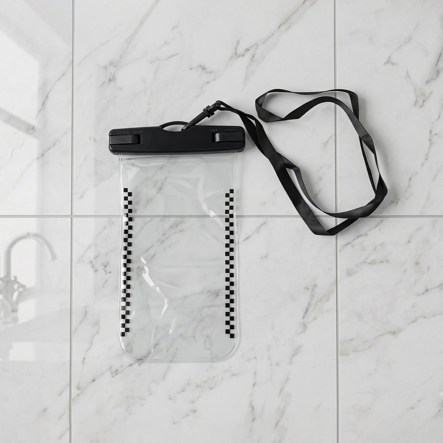 Studio shot of Waterproof Mobile Pouch Cover