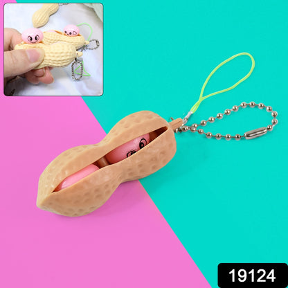 Peanut Popper Fidget Toy, Fun Peanut Pods Anxiety Stress Relief Toy (1Pc)