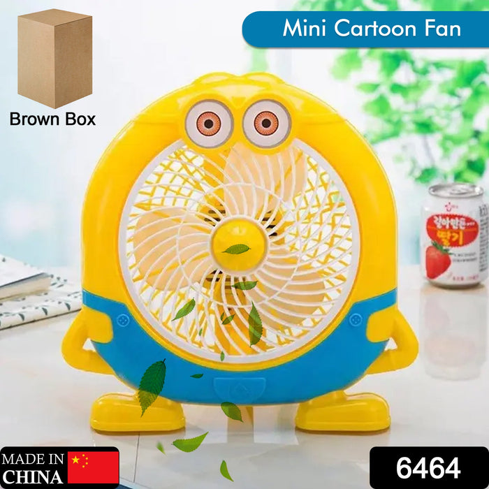 plastic cute mini electric usb fan desk fan for children ( Battery Not Include)