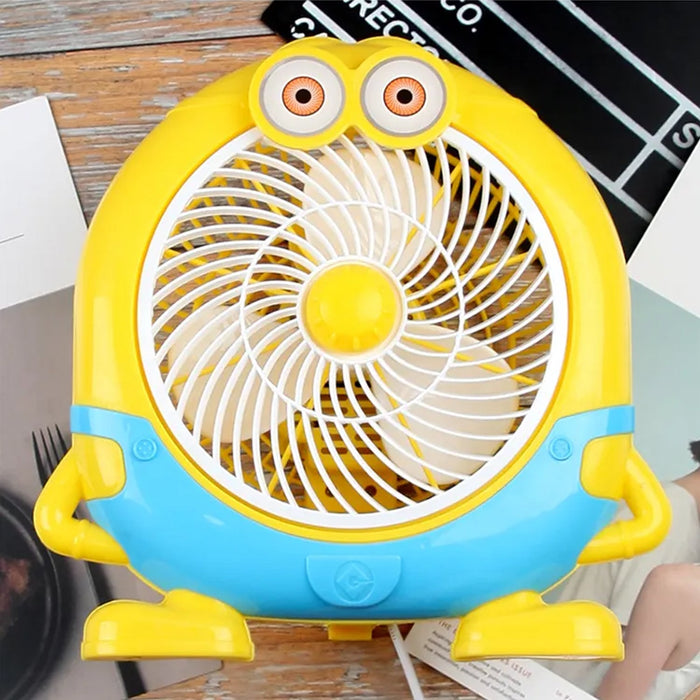 plastic cute mini electric usb fan desk fan for children ( Battery Not Include)