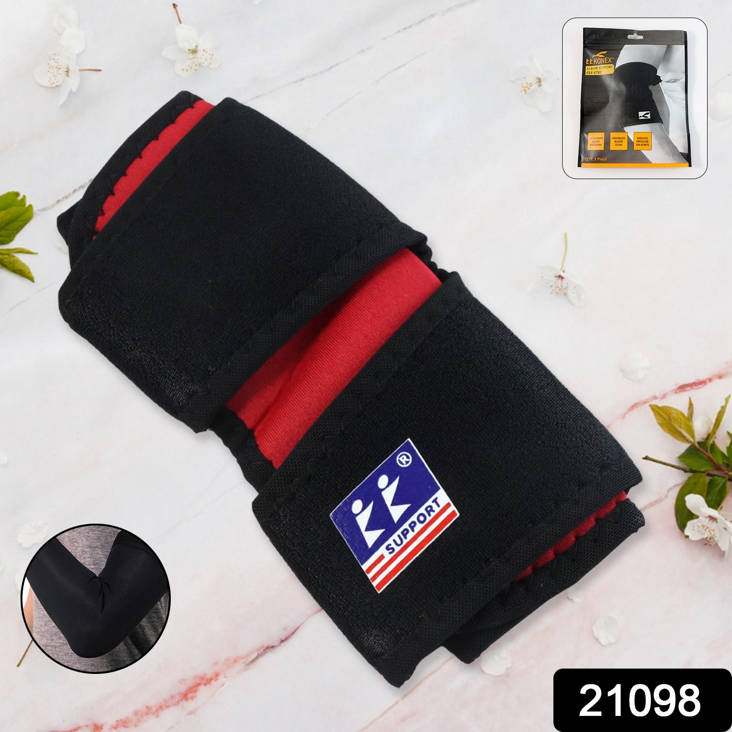 Adjustable elbow brace for sports and daily activities