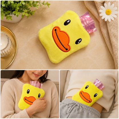 Yellow Duck Hot Water Bag – Pain Relief & Warmth | FitFuzion
