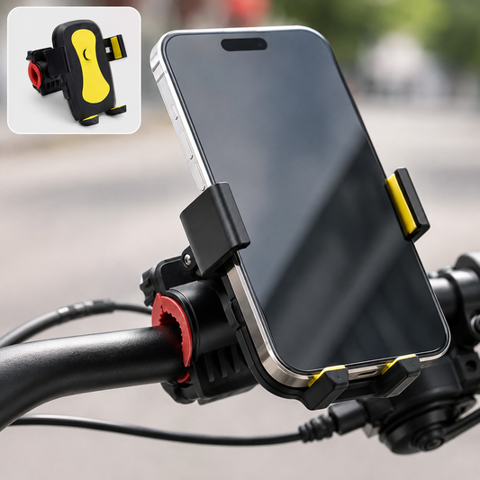 Motorcycle Phone Mount – Universal Handlebar Holder | RaceVault