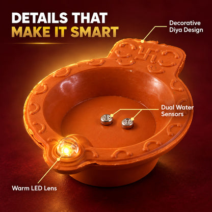 Water sensor LED diya set - water sensor details