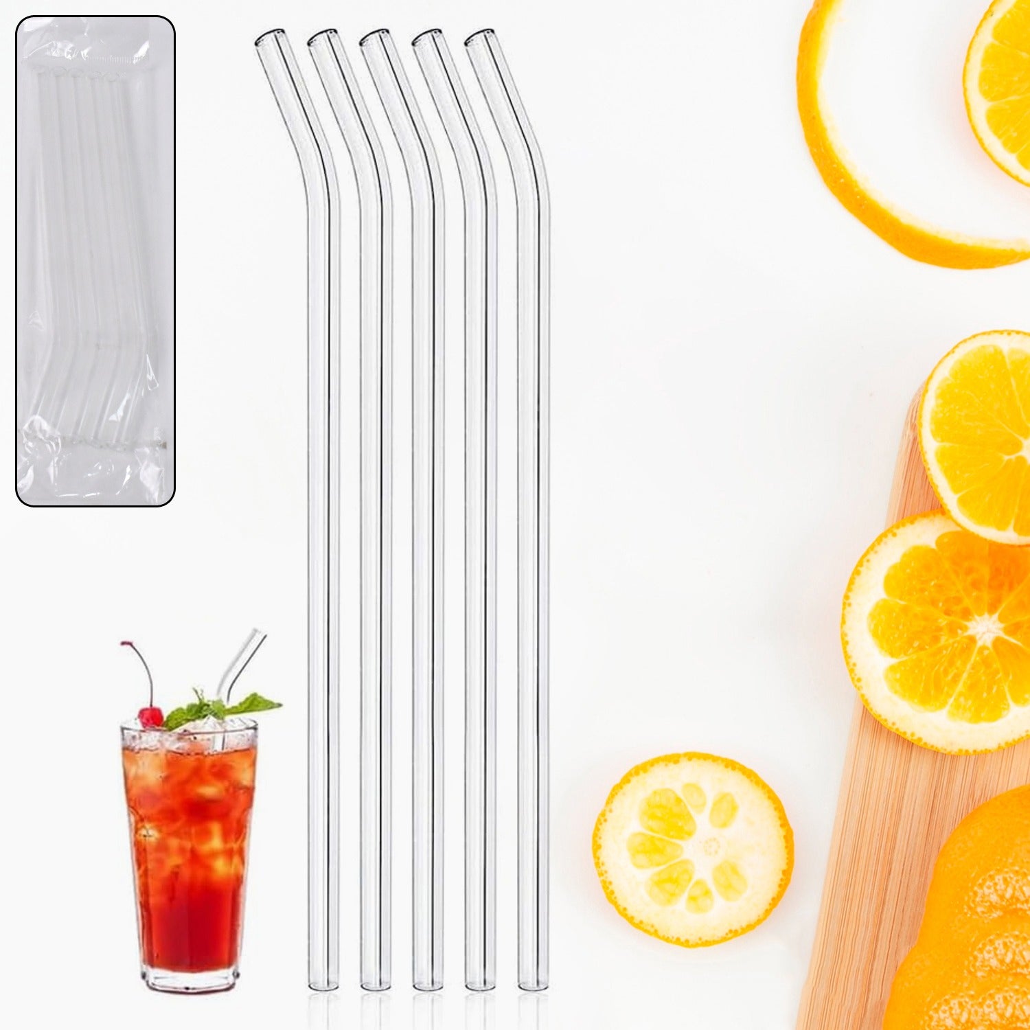 Eco Clear Straws