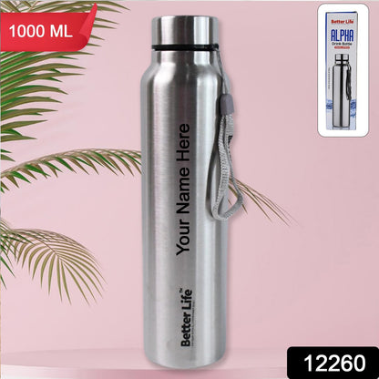 Customize Stainless Steel Double Wall Drink Water Bottle (1000 ML)