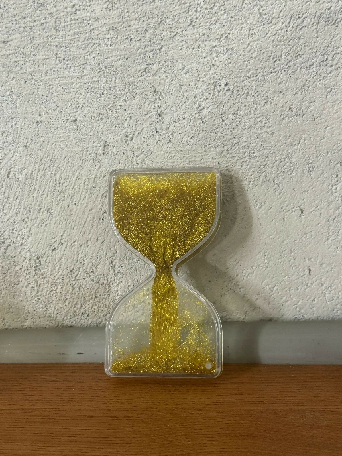 Gold Liquid Sand Timer Hourglass Stress Relief Sensory Toy for Kids