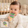Silicone Baby Teether – Soft, BPA-Free Candy Shape | Babyova