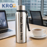 Custom Stainless Steel Vacuum-Insulated Drink Water Bottle (750 ML)