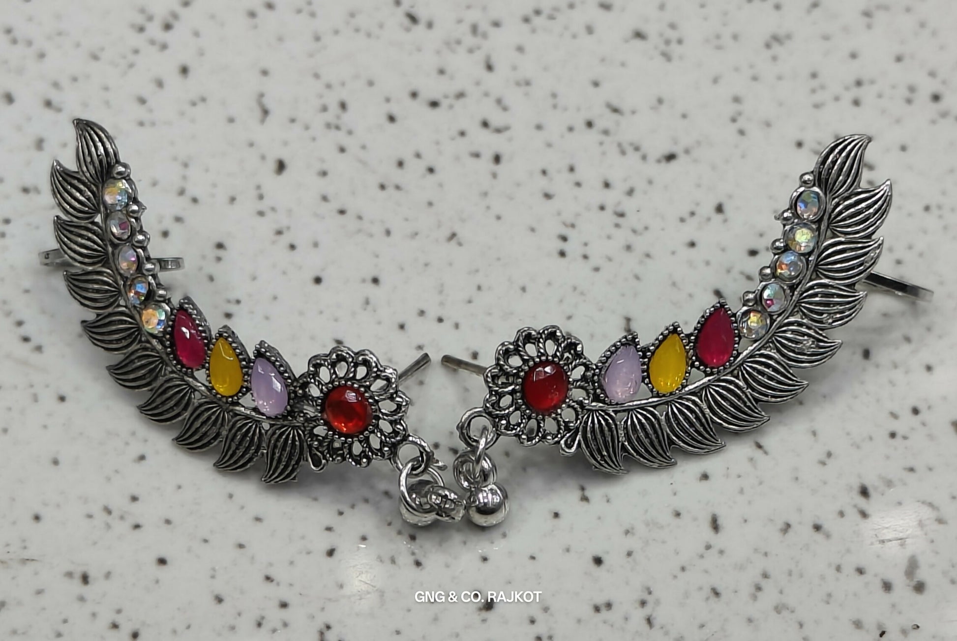 Silver Jhumka Earings