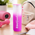 Glass Water Bottle – 350 ML Motivational | Own Hydrate