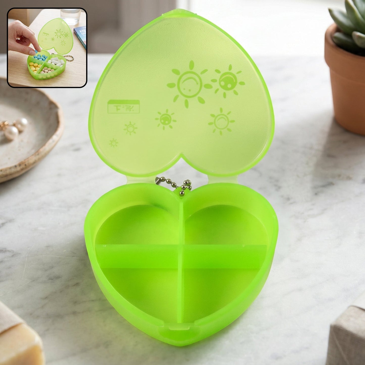 6988 plastic pill organizer box product