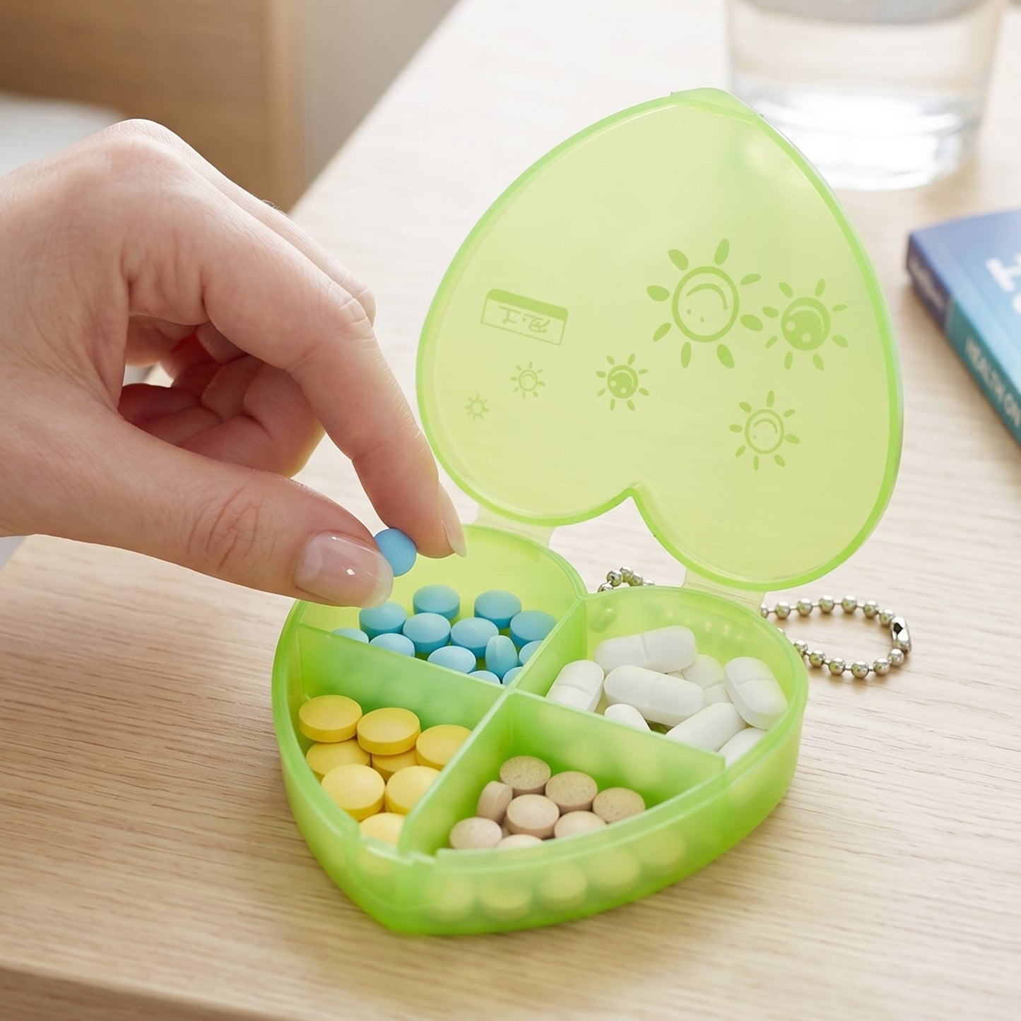 6988 plastic pill organizer box live