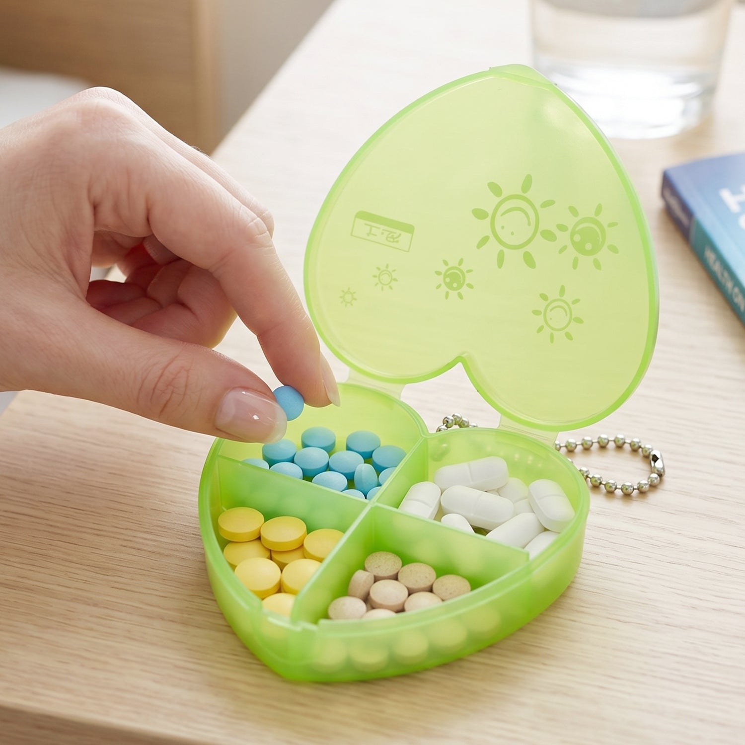 6988 plastic pill organizer box live