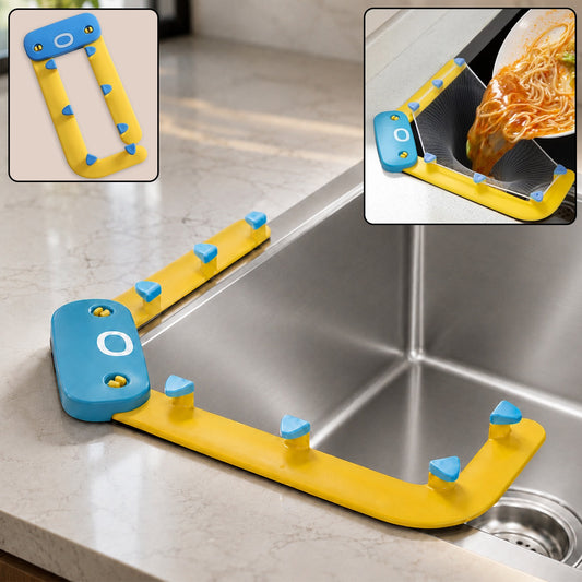 Kitchen sink corner filter holder