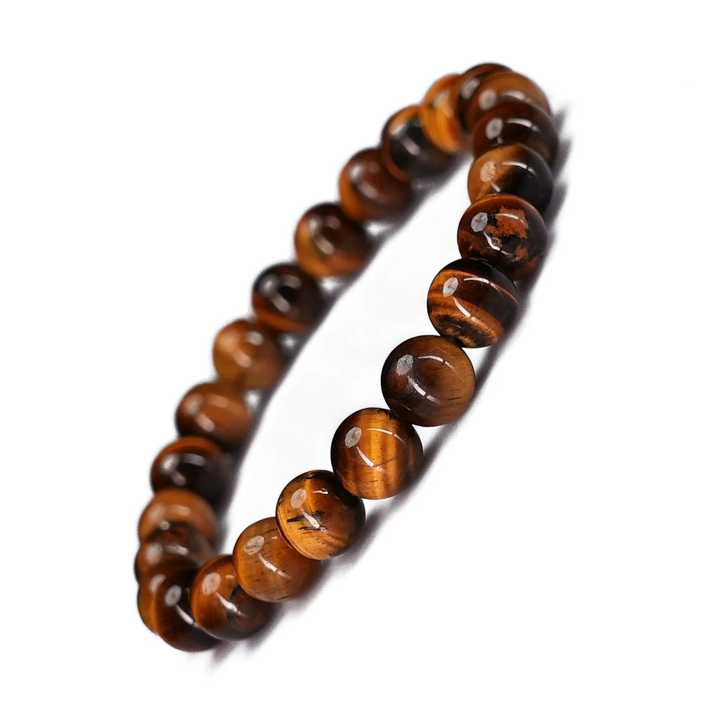 Tiger Eye Gemstone Bracelet For Women, Men, Girls & Children