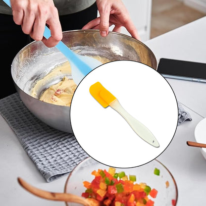Silicone Cooking Spatula angled view on white background