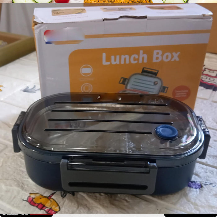 Customized 304 Stainless Steel Thermal Lunch Box Leakproof Food Storage Containers, 2-Compartment Lunch Box, Lunch Box for Boys, Girls, Kids, School & Office (500ML)