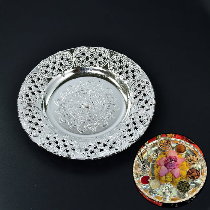 Beautiful Pooja Thali Set: Perfect for Everyday Use or Special Occasions