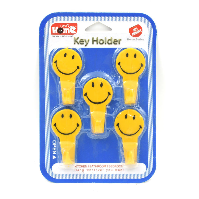 5 PC ADHESIVE HOOK FOR HOLDING STUFFS,KEY AND OTHER ITEMS