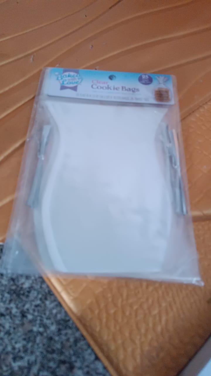 Clear Cookie Bags, Gift Bag Clear Flat Treat Bags (50 Pc Set)