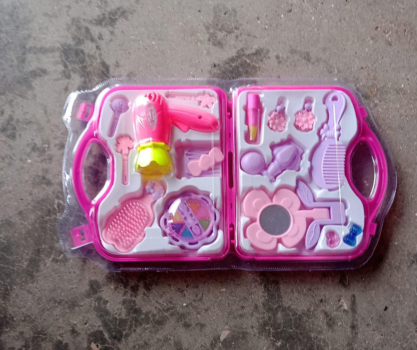 1908 Beauty Make up Set for Kids Girls with Fold-able Suitcase (Multicolour)