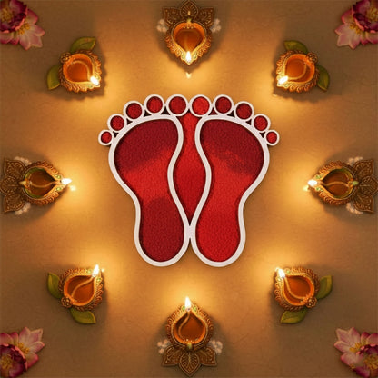 Lakshmi Charan MDF Design | Set of 2