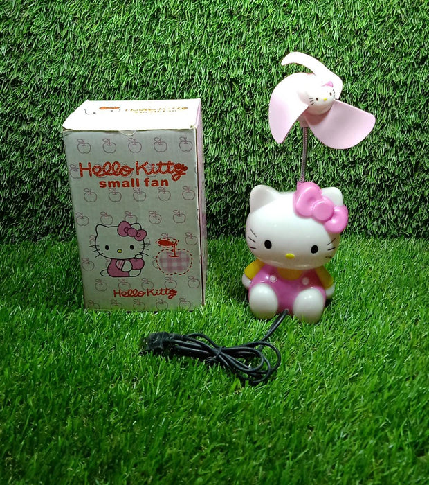 7711 Kitty USB Powered Portable USB Mini Cooling Fan Cooler Portable (Battery Not Include)