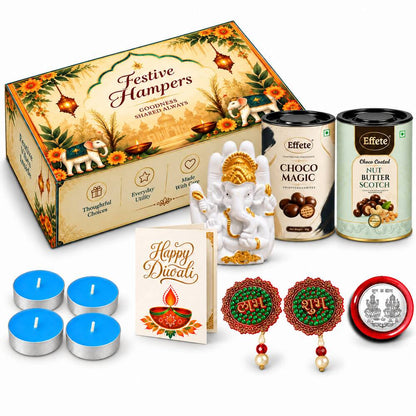 Choco Magic and Butterscotch Ganesh Hamper