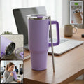 Insulated Tumbler Mug – Large 1200ML Capacity with Handle & Straw