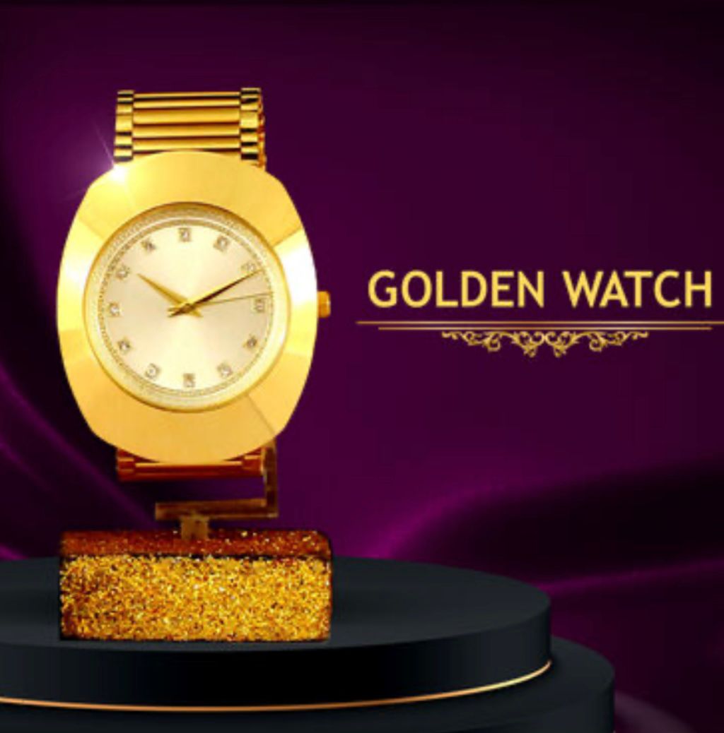 Elegant Gold-Plated Watch – Timeless Luxury & Style