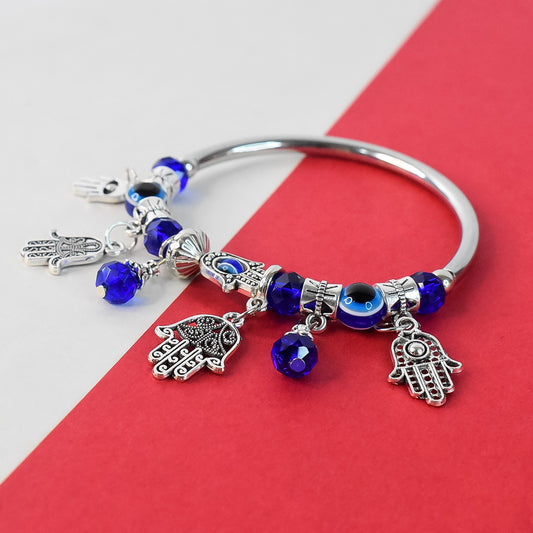 Lucky Evil Eye Hamsa Bracelet Jewelry for Women