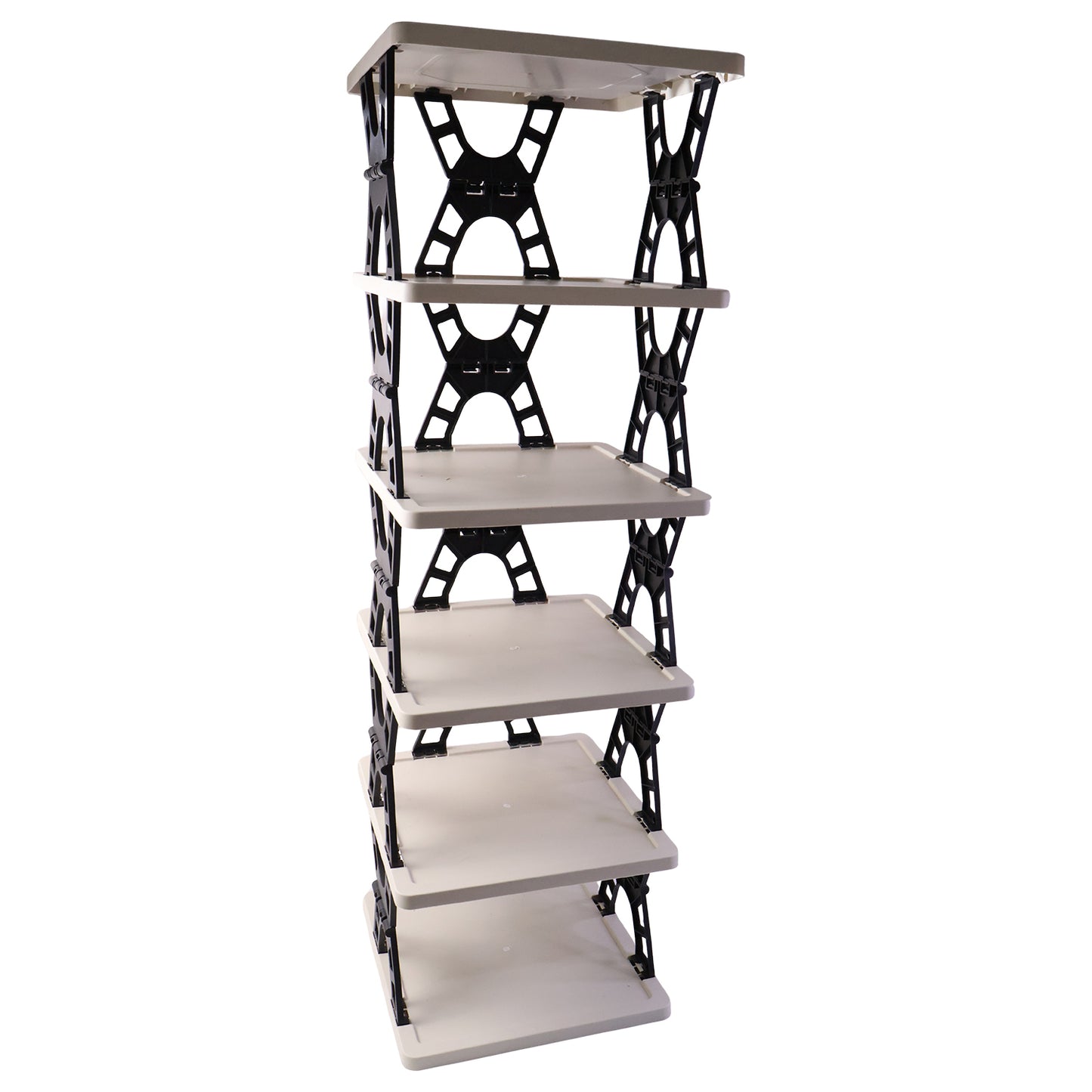 heavy duty foldable 6 shelf rack